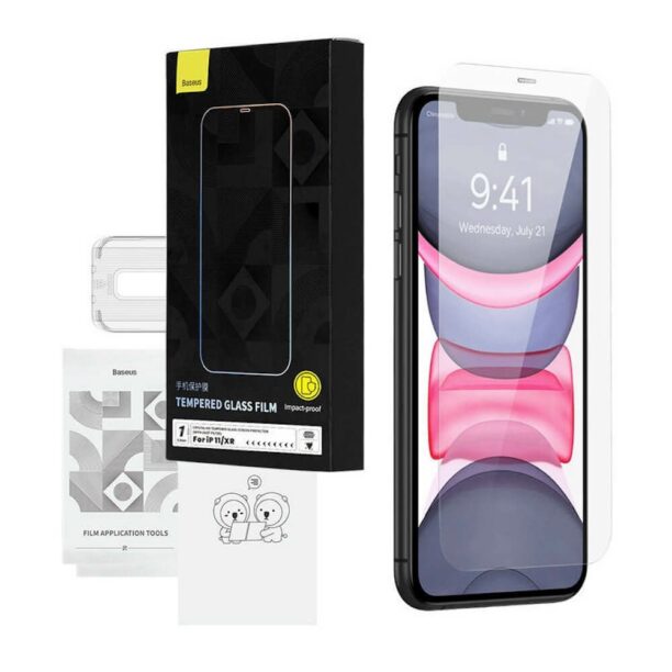 Протектор от закалено стъкло /Tempered Glass/ Baseus SGJC091402 за Apple iPhone 11/XR