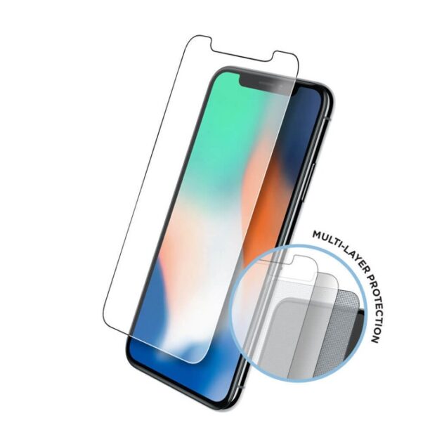 Протектор от закалено стъкло /Tempered Glass/ Eiger Tri Flex GSP00530 за Apple iPhone 11 Pro Max цена