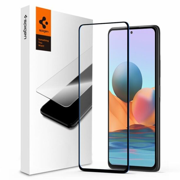 Протектор от закалено стъкло /Tempered Glass/ Spigen AGL02946 за Xiaomi Redmi Note 10 Pro/Poco F4