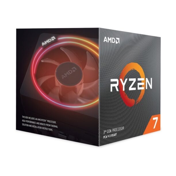 Процесор AMD Ryzen 7 3700X осемядрен (3.6/4.4GHz