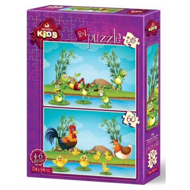 Пъзел Art Puzzle Животни и Бебета