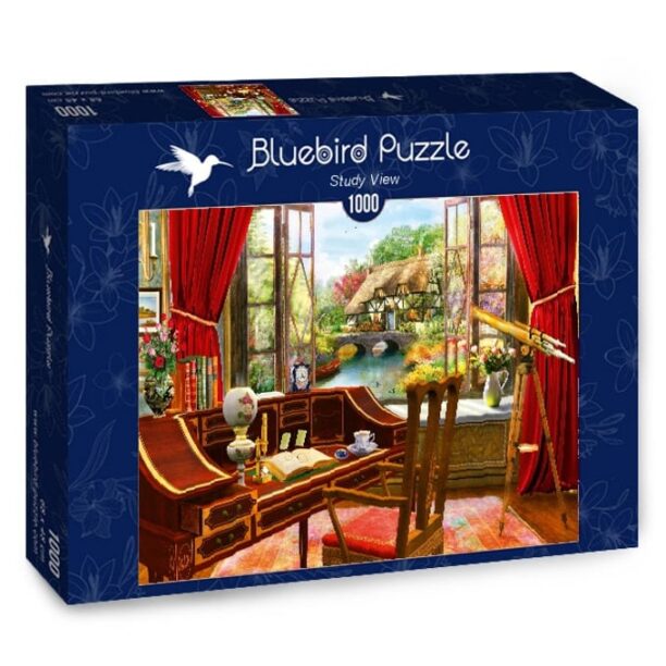 Пъзел Bluebird Puzzle Гледка от кабинета