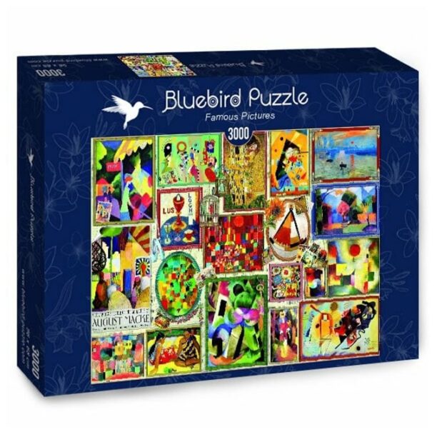 Пъзел Bluebird Puzzle Популярни картини