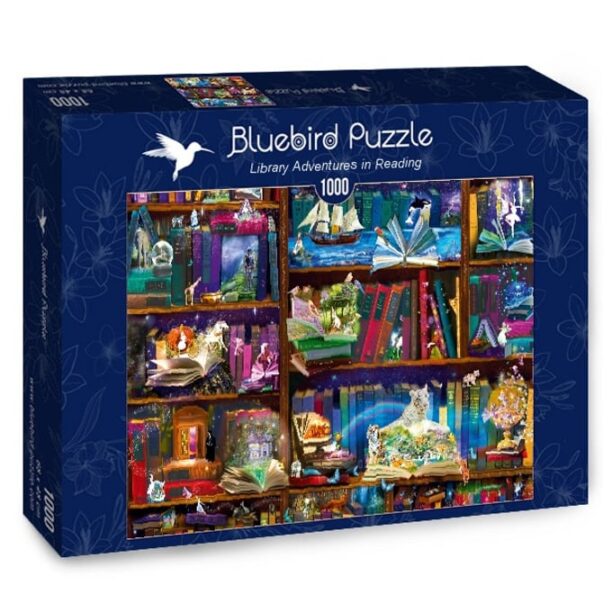 Пъзел Bluebird Puzzle Приключенията на четящия човек