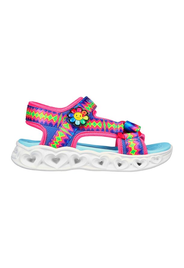 Сандали Heart Lights с велкро и LED светлини Skechers