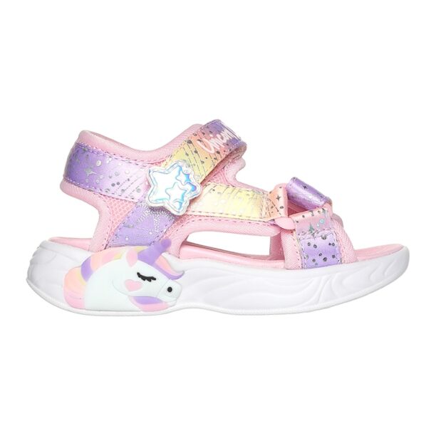 Сандали Unicorn Dream с велкро и цветен блок Skechers