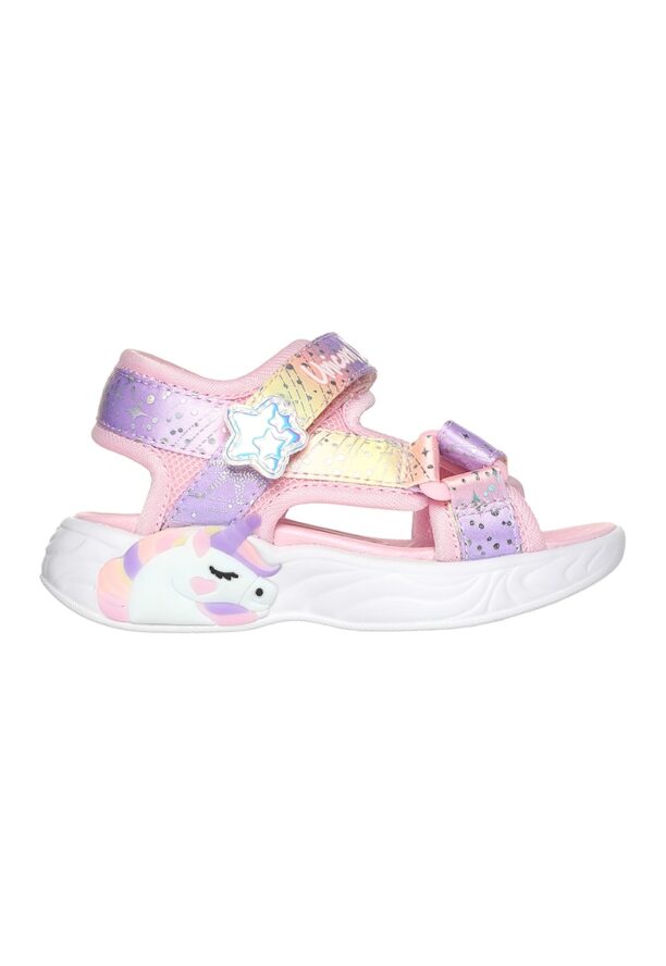 Сандали Unicorn Dream с велкро и цветен блок Skechers