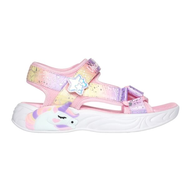 Сандали Unicorn Dreams с велкро и цветен блок Skechers