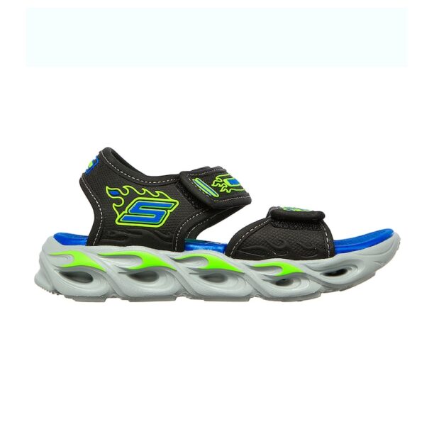 Сандали с велкро и LED светлини Skechers