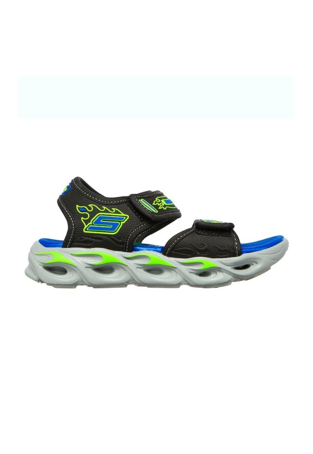 Сандали с велкро и LED светлини Skechers