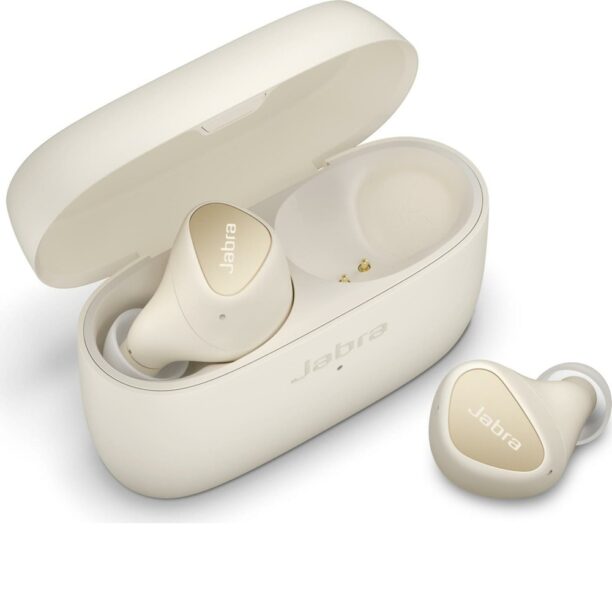 Слушалки Jabra Elite 4 Light Beige