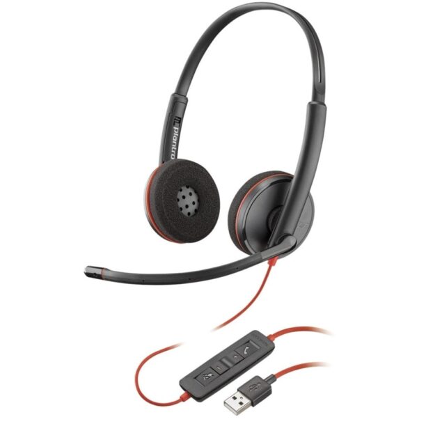 Слушалки Plantronics Blackwire C3220 Stereo