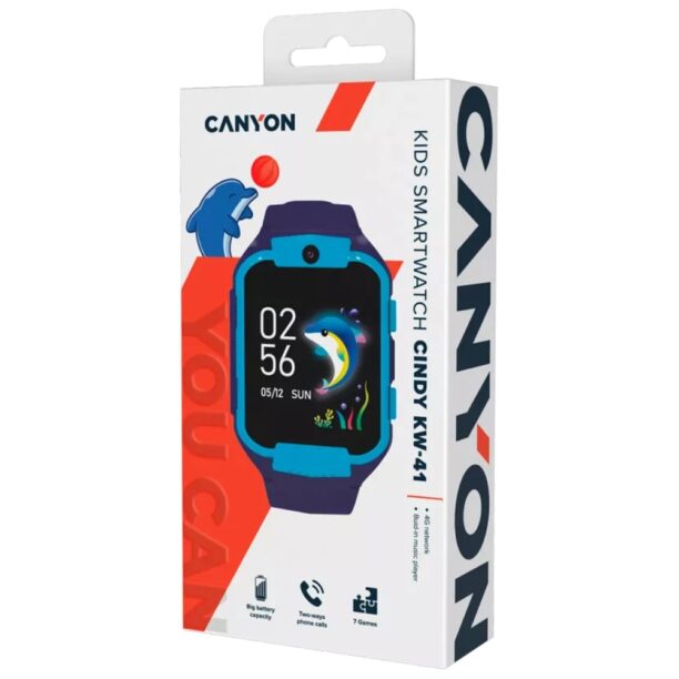 Смарт часовник Canyon Kids Watch KW-41