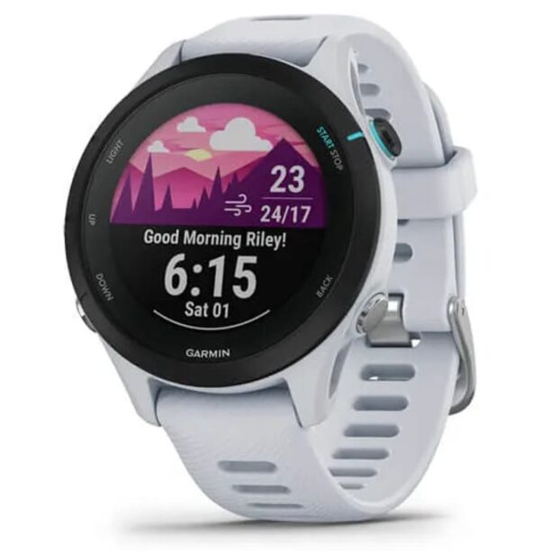 Смарт часовник Garmin Forerunner 255S Music Whitestone