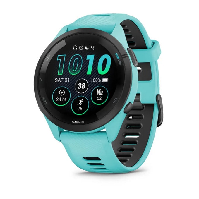 Смарт часовник Garmin Forerunner 265 Aqua Black