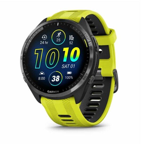 Смарт часовник Garmin Forerunner 965 Carbon Grey DLC Titanium