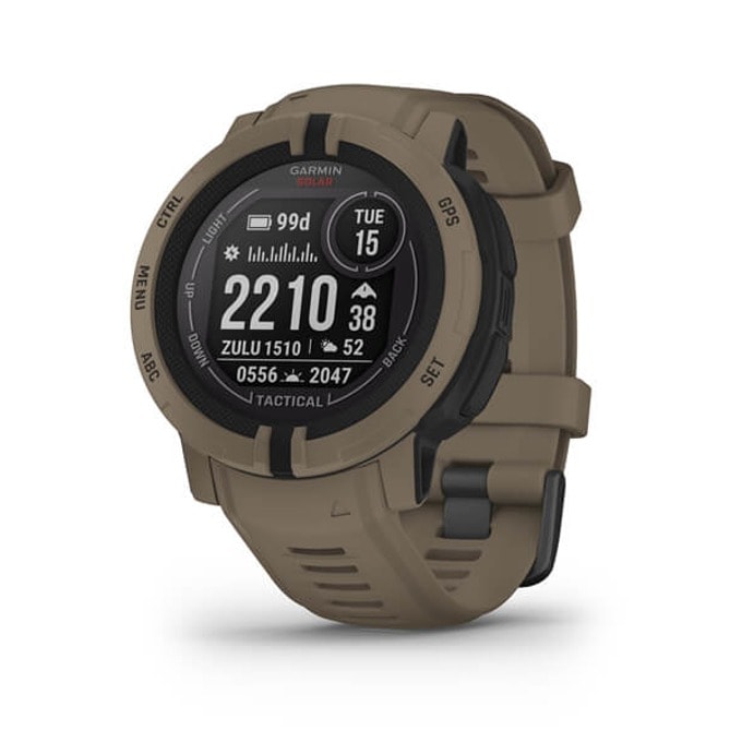 Смарт часовник Garmin Instinct 2 Solar Tactical Edition - Coyote Tan