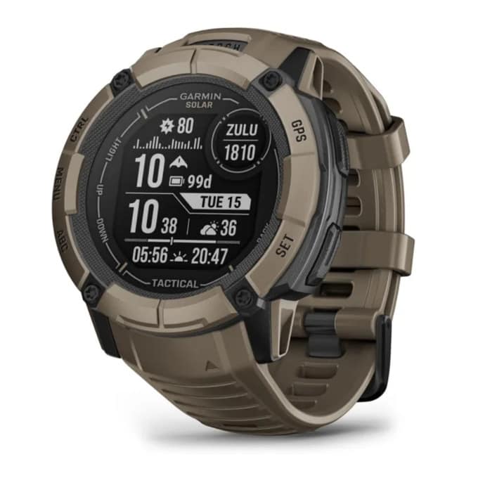 Смарт часовник Garmin Instinct 2X Solar Tactical Edition Coyote