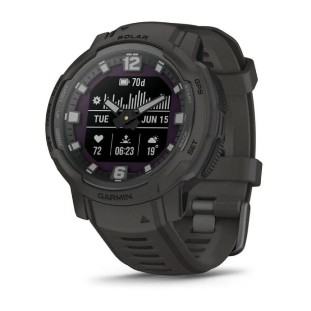 Смарт часовник Garmin Instinct Crossover Solar Graphite