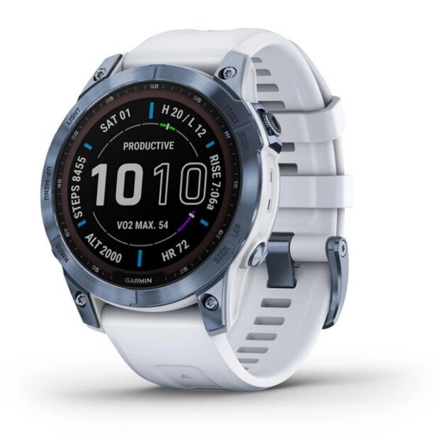 Смарт часовник Garmin fenix 7 Sapphire Solar Mineral Blue