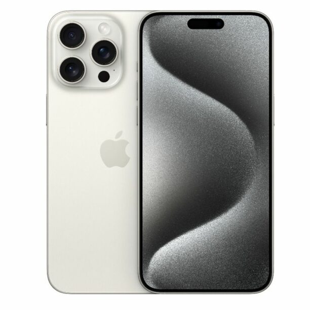 Смартфон Apple iPhone 15 Pro Max (бял)