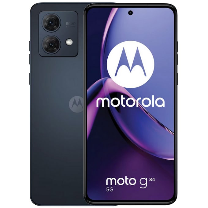 Смартфон Motorola Moto G84 5G (тъмносин)