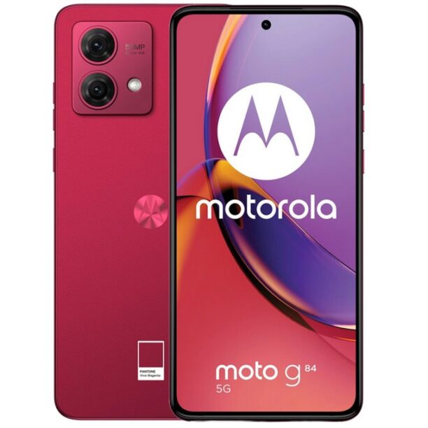 Смартфон Motorola Moto G84 5G (червен)