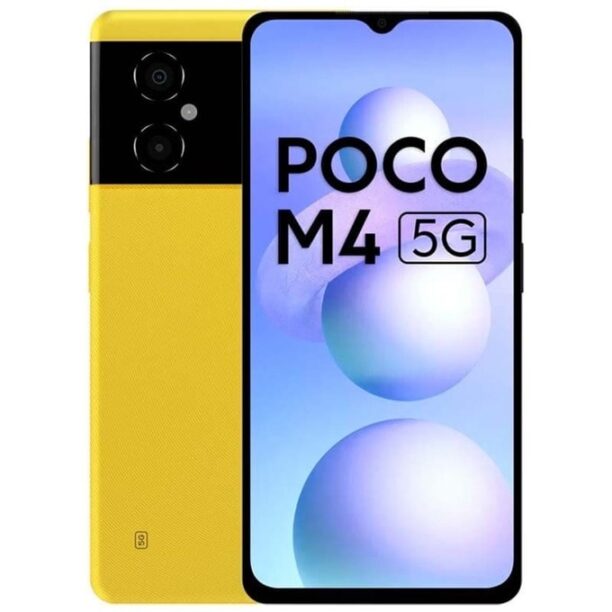 Смартфон POCO M4 5G (жълт)