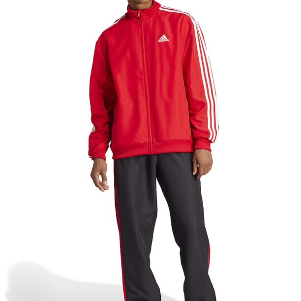 Спортен екип с цип и 3 ивици adidas Sportswear