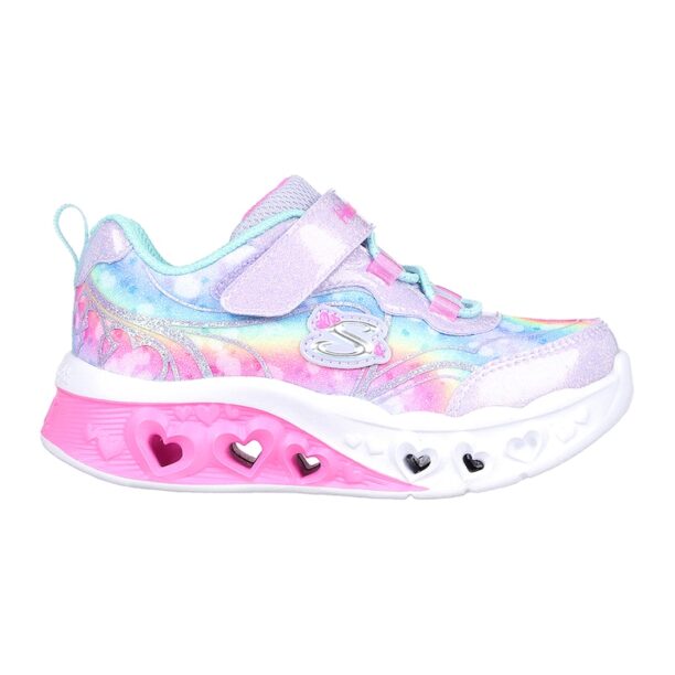 Спортни обувки Flutter Heart Lights с бляскав ефект Skechers