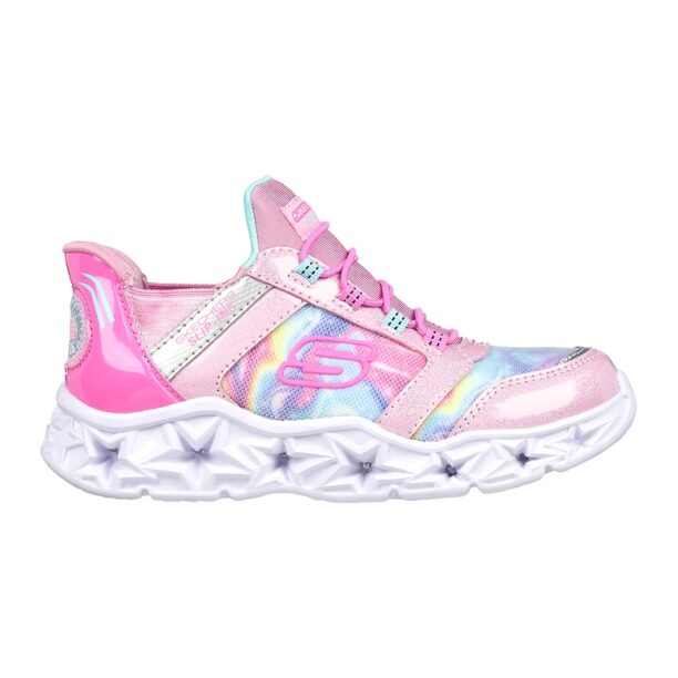 Спортни обувки Galaxylights-Bright с LED светлини и лесно обуване Skechers