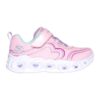 Спортни обувки Heart Lights - Retro Hearts с велкро - блясък и LED Skechers