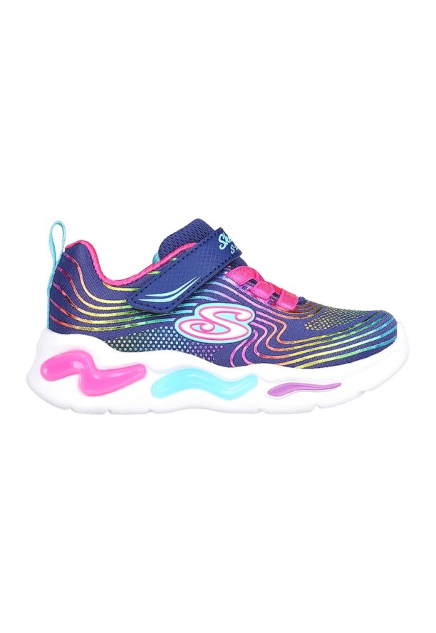 Спортни обувки Wavy Beams с велкро и LED светлини Skechers