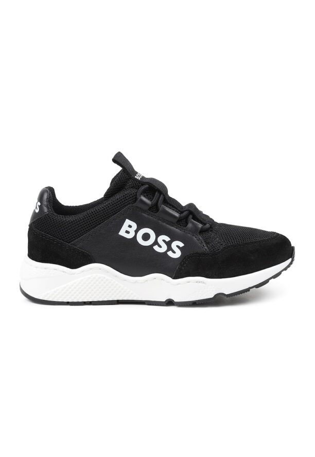 Спортни обувки с ниска платформа и лого BOSS Kidswear