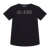 Стандартна тениска с декоративни камъни GUESS