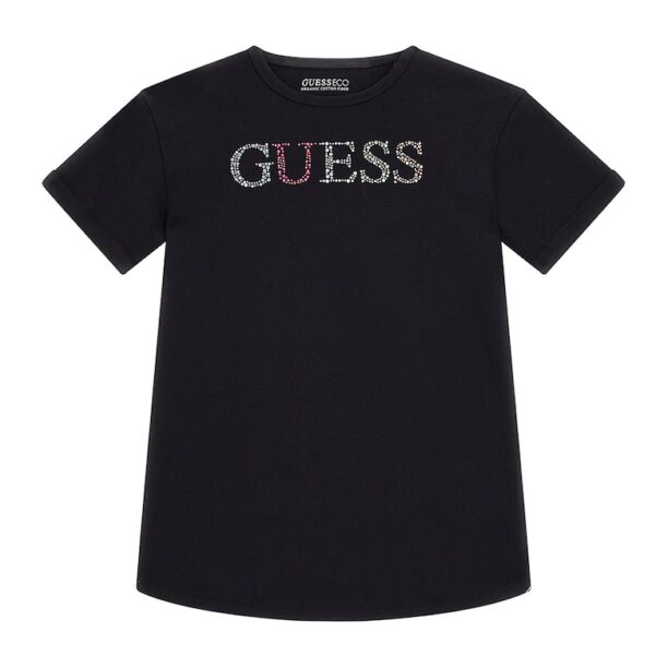 Стандартна тениска с декоративни камъни GUESS