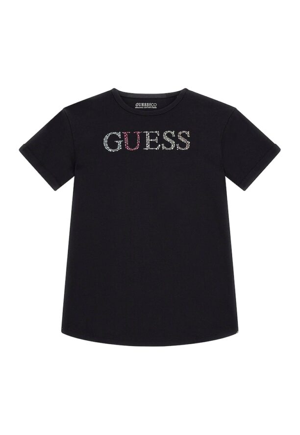 Стандартна тениска с декоративни камъни GUESS