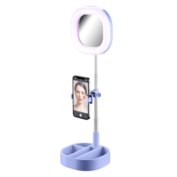 Стойка за селфи Cellularline Selfie Ring Mirror