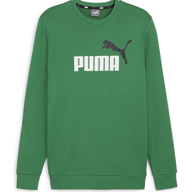 Суитшърт с овално деколте и лого Puma