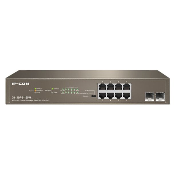 Суич IP-COM 1110P-8-150W