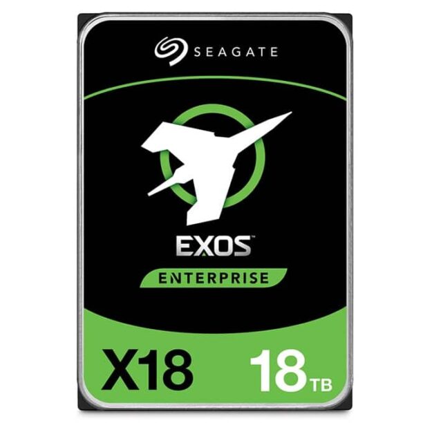 Твърд диск 18TB Seagate Exos X18 (ST18000NM000J)