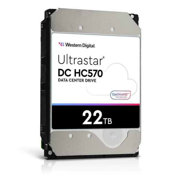 Твърд диск 22TB Western Digital Ultrastar DC HC570 (WUH722222ALE6L4)