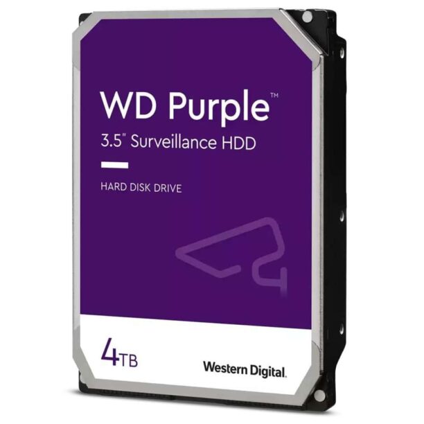 Твърд диск 4TB Western Digital Purple Surveillance (WD43PURZ)