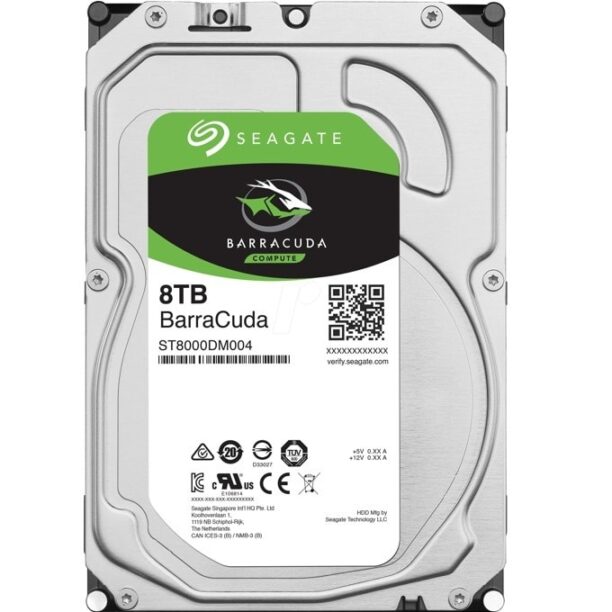 Твърд диск 8TB Seagate BarraCuda ST8000DM004