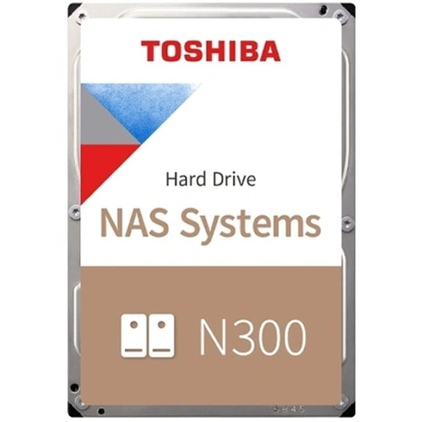 Твърд диск 8TB Toshiba N300 NAS (HDWG480UZSVA)