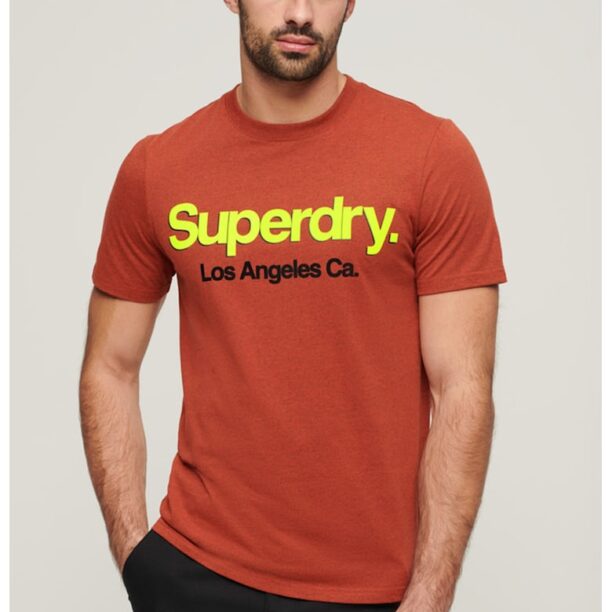 Тениска Ovin Core с лого SUPERDRY