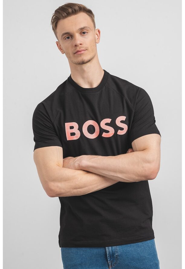 Тениска Teebero с лого с реглан ръкави BOSS