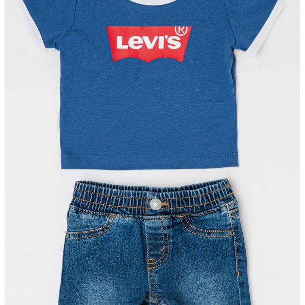 Тениска и дънков къс панталон Levis