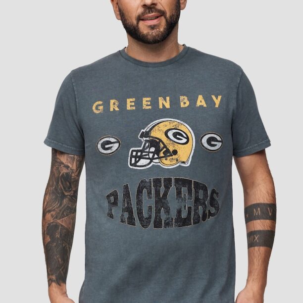 Тениска от памук с щампа NFL Green Bay Packers 3291 Recovered