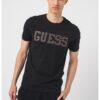 Тениска по тялото с лого GUESS